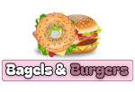 Logo Bagels en Burgers