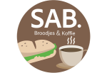 Logo SAB. Broodjes & Koffie